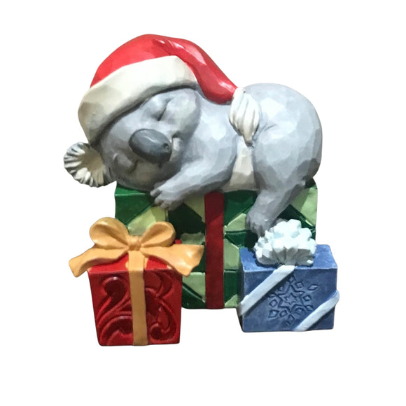 Jim Shore Koala Heartwood Creek Mini Christmas Gifts Australia New