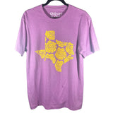 Yellow Rose Of Texas T-shirt Oliver & Otis Pink Size M Unisex Crew Neck