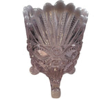 Mosser Eye Winker Pink Opalescent Spooner Candy Dish Vase New