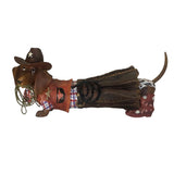 Westland Hot Diggity Dachshund Cow Girl 2008 Cowgirl Weiner Dog 16582 Figurine Texas