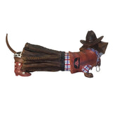 Westland Hot Diggity Dachshund Cow Girl 2008 Cowgirl Weiner Dog 16582 Figurine Texas