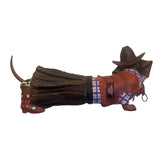 Westland Hot Diggity Dachshund Cow Girl 2008 Cowgirl Weiner Dog 16582 Figurine Texas