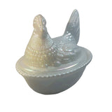 Rosso Westmoreland Mother of Pearl White Hen on Nest New