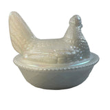 Rosso Westmoreland Mother of Pearl White Hen on Nest New