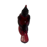 Mosser Cardinal Art Glass Red Bird USA 5” Gift Mom Condolence Christmas