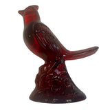 Mosser Cardinal Art Glass Red Bird USA 5” Gift Mom Condolence Christmas