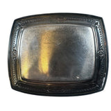 1959 Sheraton Dallas Texas Hotel London Club Silver Change Tip Tray Reed Barton Charter Member Vintage