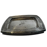 1959 Sheraton Dallas Texas Hotel London Club Silver Change Tip Tray Reed Barton Charter Member Vintage