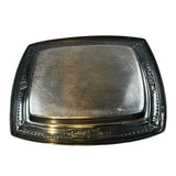 1959 Sheraton Dallas Texas Hotel London Club Silver Change Tip Tray Reed Barton Charter Member Vintage