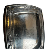 1959 Sheraton Dallas Texas Hotel London Club Silver Change Tip Tray Reed Barton Charter Member Vintage