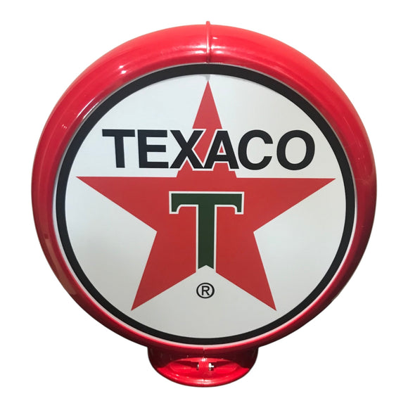Texaco Star Reproduction Plastic Gas Pump Globe Petroliana Gasoline Texas New