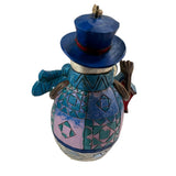 Jim Shore Snowman Birdhouse Cardinal Christmas Ornament