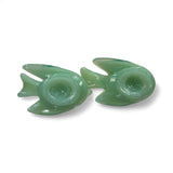 Mosser Birds Art Glass Jade Jadeite Green USA 3” Gift Set New