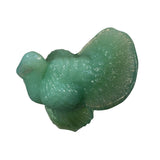 Mosser Turkey USA Jade Jadeite Green Solid Art Glass Thanksgiving 3” New