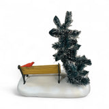 Department 56 Cardinals With Bench In Snow Dept 56 Christmas Village Holiday New