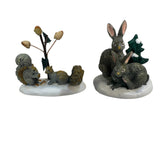 Department 56 Animals Raccoons Bunny Rabbits Chipmunks Squirrels Dept 56 Village