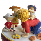 Mary Engelbreit 1999 Working Mother Son Daughter Baby Mom Family Figurine