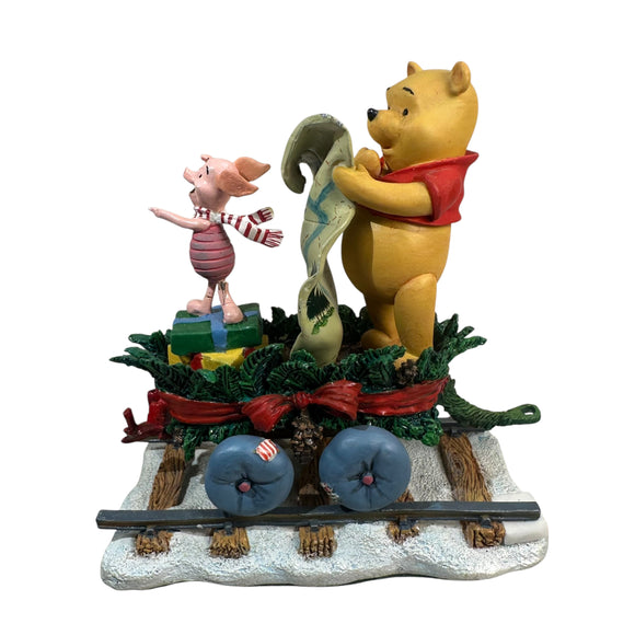 Eeyore Holiday Train Pooh Piglet Disney Danbury Mint Christmas Vintage 3.75”