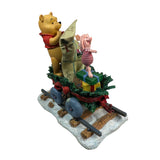 Eeyore Holiday Train Pooh Piglet Disney Danbury Mint Christmas Vintage 3.75”