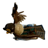 Eeyore Holiday Train Owl Disney Danbury Mint Christmas Vintage 3.75”