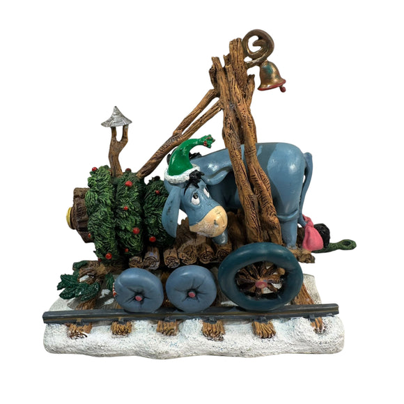 Eeyore Holiday Train Engine Disney Danbury Mint Christmas Vintage 4”