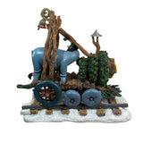 Eeyore Holiday Train Engine Disney Danbury Mint Christmas Vintage 4”