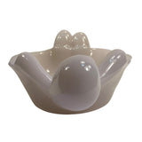 Mosser Art Deco Style Woman Pink Crown Tuscan Soap Dish Jewelry Caddie Spoon Rest New