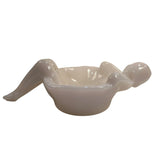 Mosser Art Deco Style Woman Pink Crown Tuscan Soap Dish Jewelry Caddie Spoon Rest New