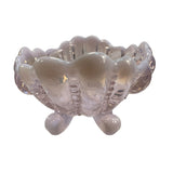 Mosser Eye Winker Pink Opalescent Jam Candy Nut Jewelry Caddie Dish New