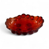 Mosser Eye Winker Ruby Red Jam Candy Nut Jewelry Caddie Dish New