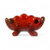 Mosser Eye Winker Ruby Red Jam Candy Nut Jewelry Caddie Dish New