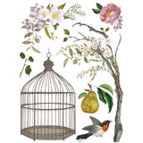 Iron Orchid Designs Transfer Menagerie 12 x 16 Pad New