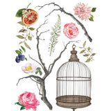 Iron Orchid Designs Transfer Menagerie 12 x 16 Pad New