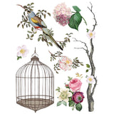 Iron Orchid Designs Transfer Menagerie 12 x 16 Pad New