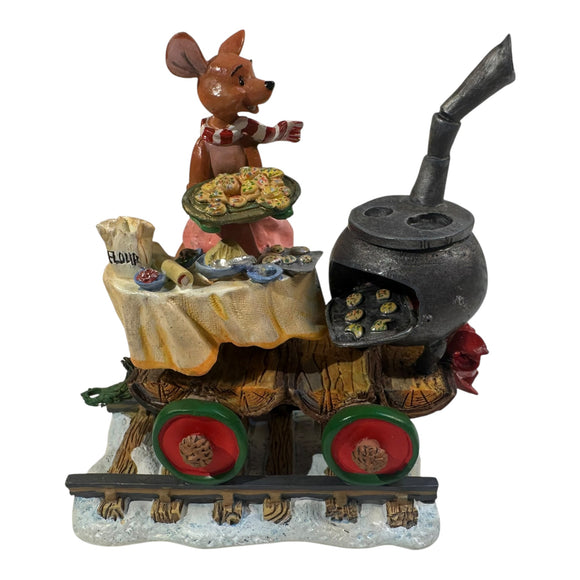 Disney Holiday Train Car Kanga Pooh Danbury Mint Christmas Vintage 4”