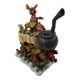 Disney Holiday Train Car Kanga Pooh Danbury Mint Christmas Vintage 4”