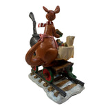 Disney Holiday Train Car Kanga Pooh Danbury Mint Christmas Vintage 4”