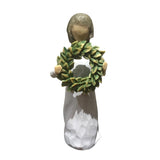 Willow Tree Magnolia Girl Wreath Christmas Housewarming New 5.5”