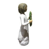 Willow Tree Magnolia Girl Wreath Christmas Housewarming New 5.5”