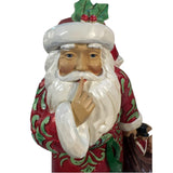 Jim Shore Santa Shush Quiet Secret 8.5” New Christmas