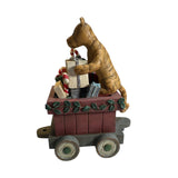 Classic Holiday Winnie The Pooh Train Set Tigger Eeyore Piglet Disney Christmas Vintage