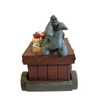 Classic Holiday Winnie The Pooh Train Set Tigger Eeyore Piglet Disney Christmas Vintage