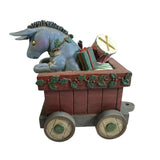 Classic Holiday Winnie The Pooh Train Set Tigger Eeyore Piglet Disney Christmas Vintage