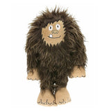Lazy One Bigfoot Plush Critter Pal Toy Soft Faux Fur Embroidered Details 12-Inch Brown Stuffed New