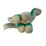 Vintage Bratz Doll Tiny Blue Dinosaur Plush with Cozy Cloud Print Pajama Pant Set