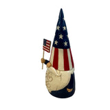 Jim Shore Patriotic Gnome Figurine Betsy Ross Flag Stars & Stripes Hat Americana Decor