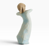 Willow Tree "Journey”  Hand-Painted Figurine In Blue Dress By Susan Lordi