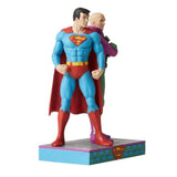 Jim Shore Superman Lex Luthor Hand-Pained Figurine DC Comics Heroes Villains