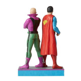 Jim Shore Superman Lex Luthor Hand-Pained Figurine DC Comics Heroes Villains