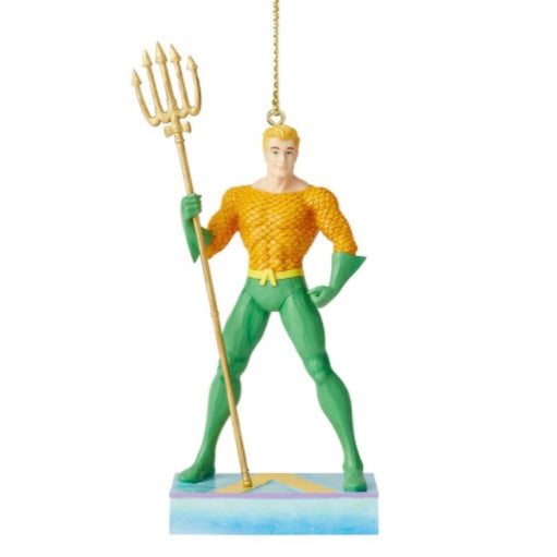 Jim Shore D.C. Comics Aqua Man Ornament